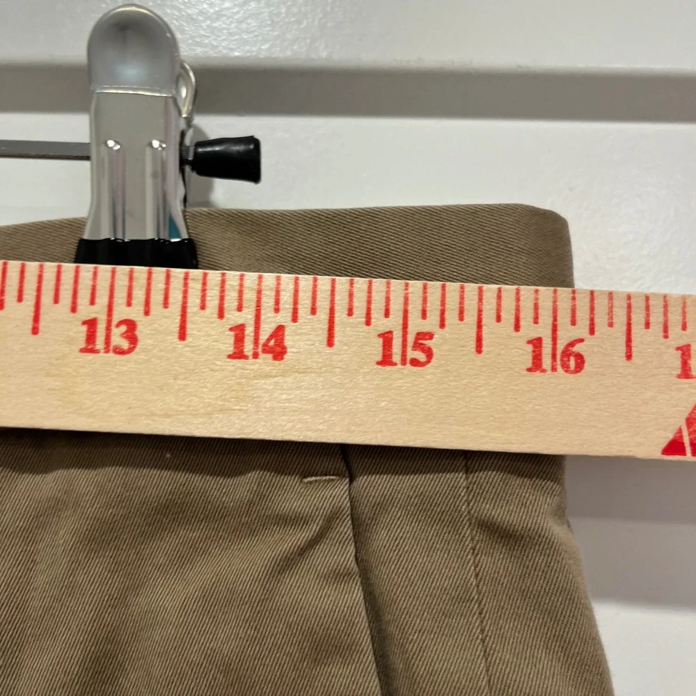 Banana Republic Aiden Slim Fit Chinos Khaki Tan Stretch Pants 32x30 Mens